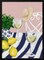 White wine for two - EMELIEmaria 24x36 Black Framed Art | Home or Office Art